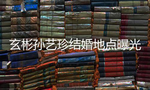 玄彬光 点曝珍结婚地婚礼华克将在举行孙艺首尔山庄