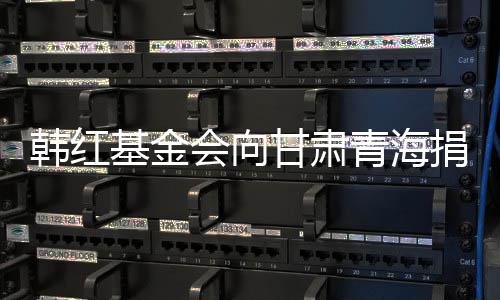 甘肃0万0万资韩红会向 含元物青海基金捐赠