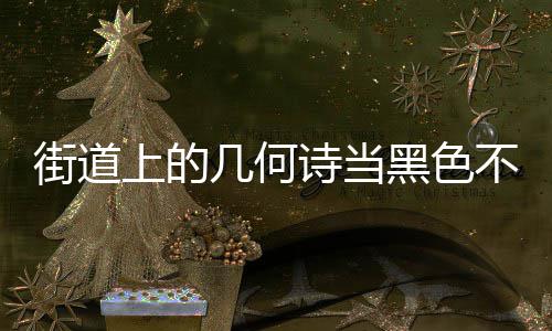 品钢垃不锈黑色艺术成为城市街道几何圾桶上的诗当